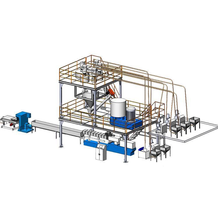 南風機械粉體配料系統 化工行業自動輸送與計量的精準解決方案